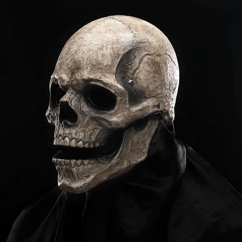 SkeleJaw™ | Beweegbare Kaak Schedelhelm