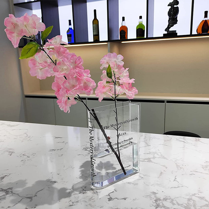 BoekVaas™ - Acrylvaas in een boekvorm