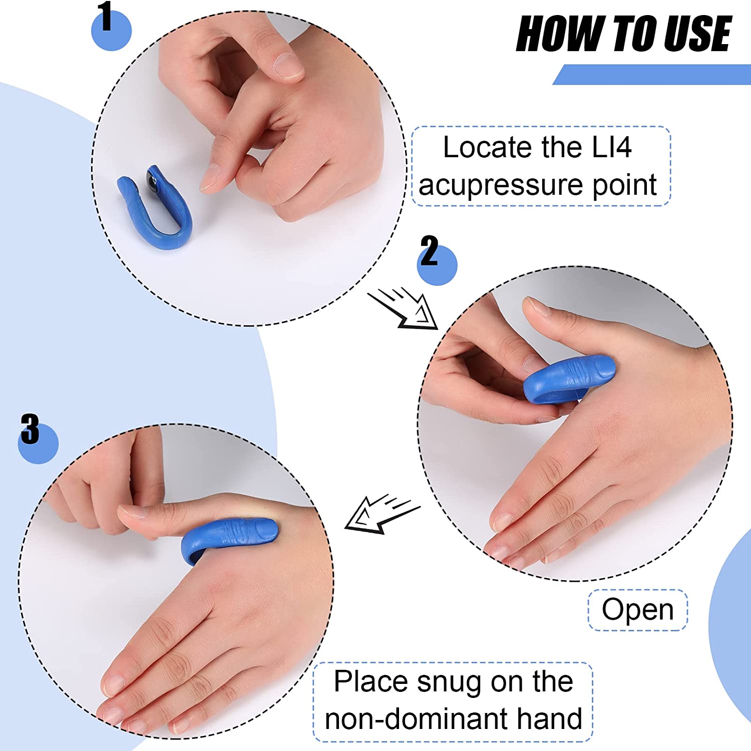 DetoxClamp | Acupressuurpunt klip voor Ontgifting en afslanken | 1+1 GRATIS