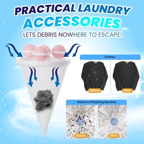 CleanWash™️ Wasmachine haarfilter maaszak