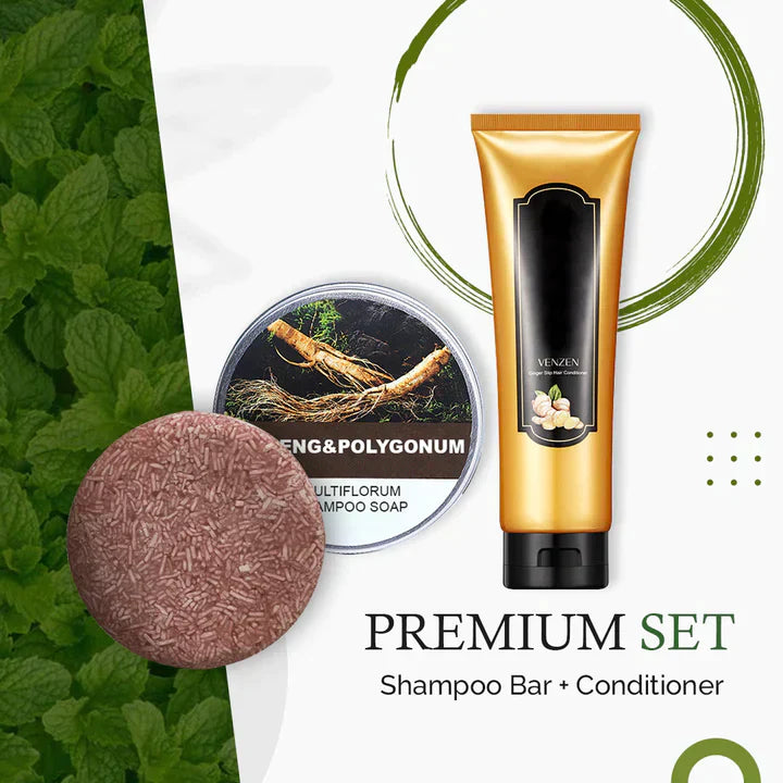 RefreshColor™ - Hair Darkening Shampoo Bar Set