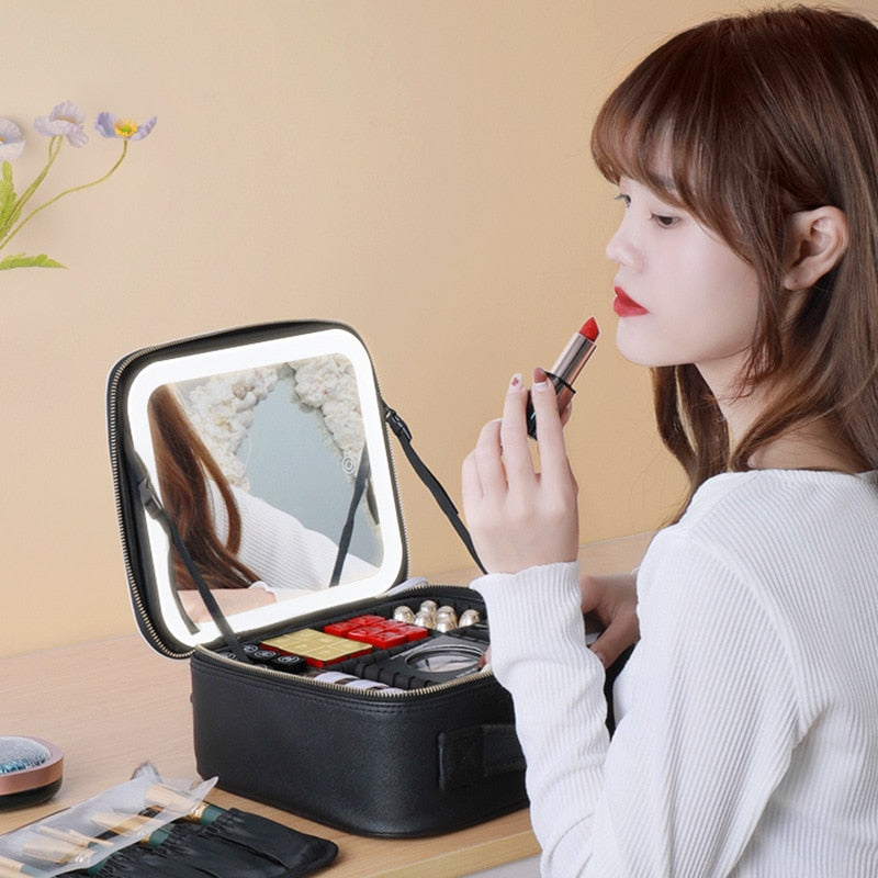 PopUp Beauty™ Slimmed LED Cosmetic Bag