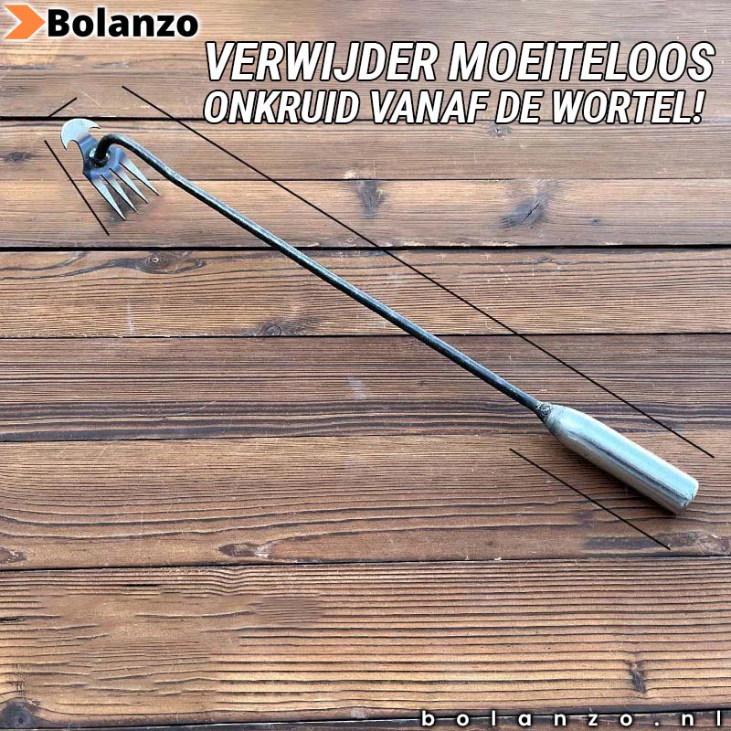 PowerRoot Extractor™ - Moeiteloos onkruid verwijderen | 100% RVS