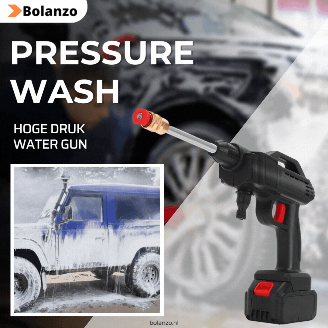 PressureWash | Hoge druk water gun