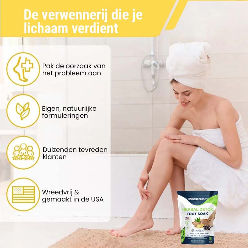 HerbalCleanse™ PRO Herbal Detox Foot Soak Beads