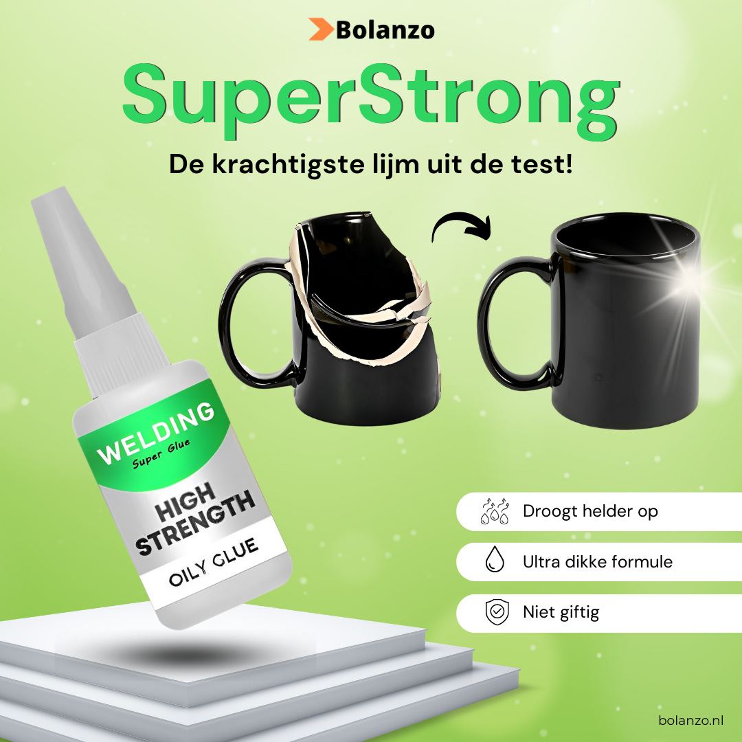 SuperStrong | De krachtigste lijm uit de test!