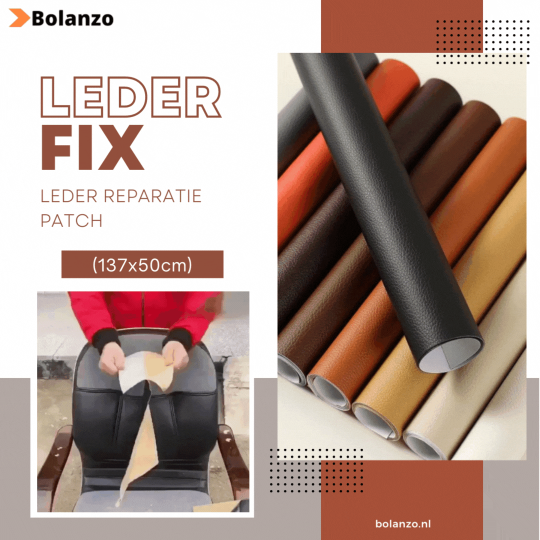 Leder fix™ Leder reparatie patch (137x50cm)