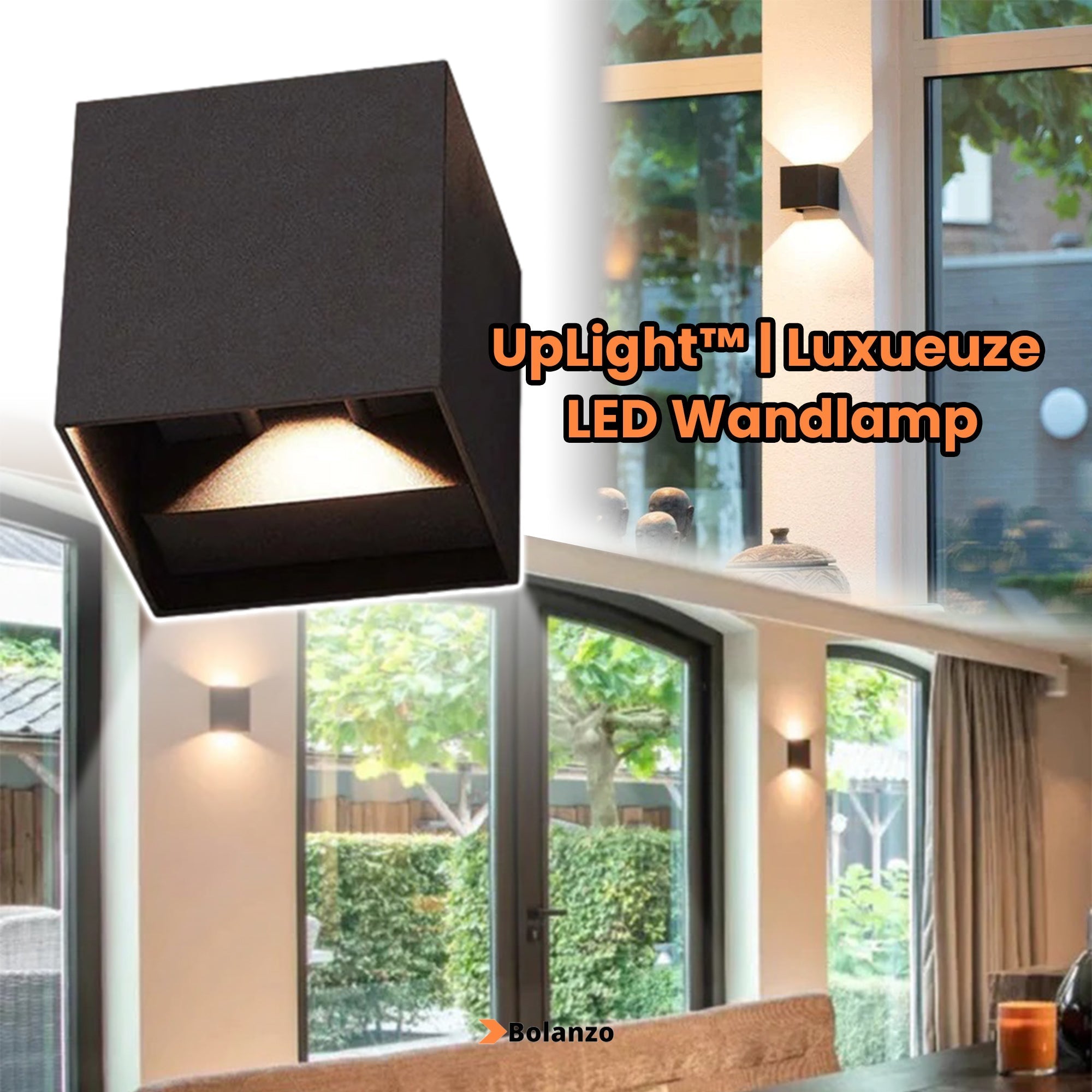 UpLight™️ | Luxueuze LED Wandlamp