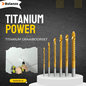 TitaniumPower | Titanium draaiboorset
