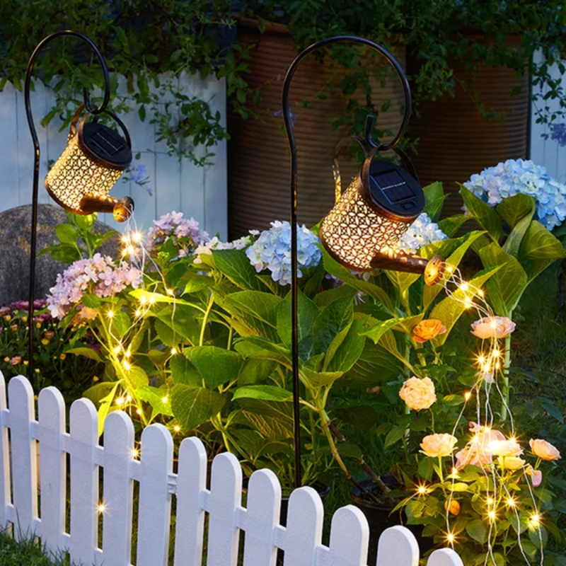AquaGlow™ Zonne Waterval Verlichters