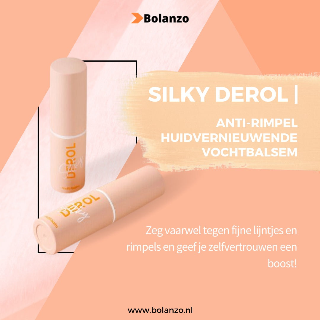 SilkyDerol™ | Zet de klok terug op veroudering in een paar seconden!