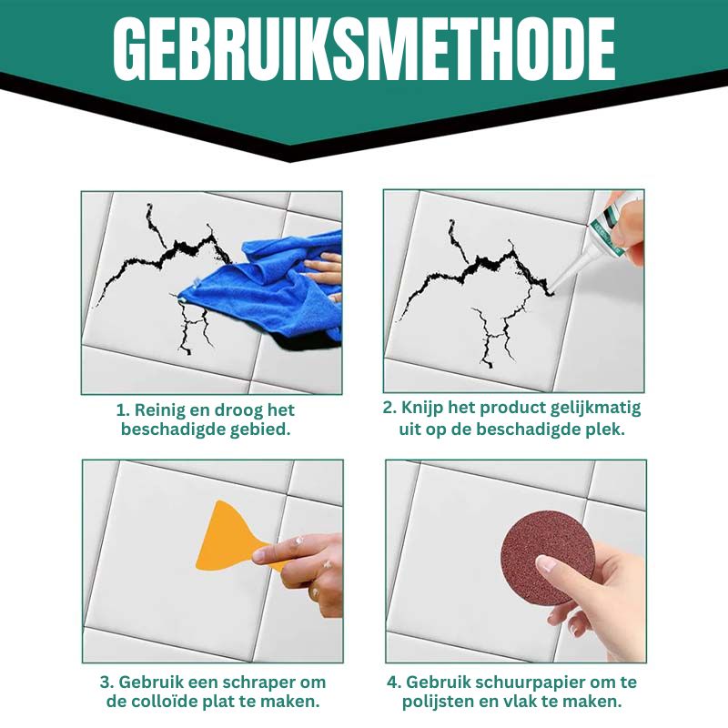 TileFix™ Reparatiepasta