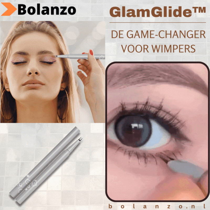 GlamGlide™ Dubbele Wimper Eyeliner
