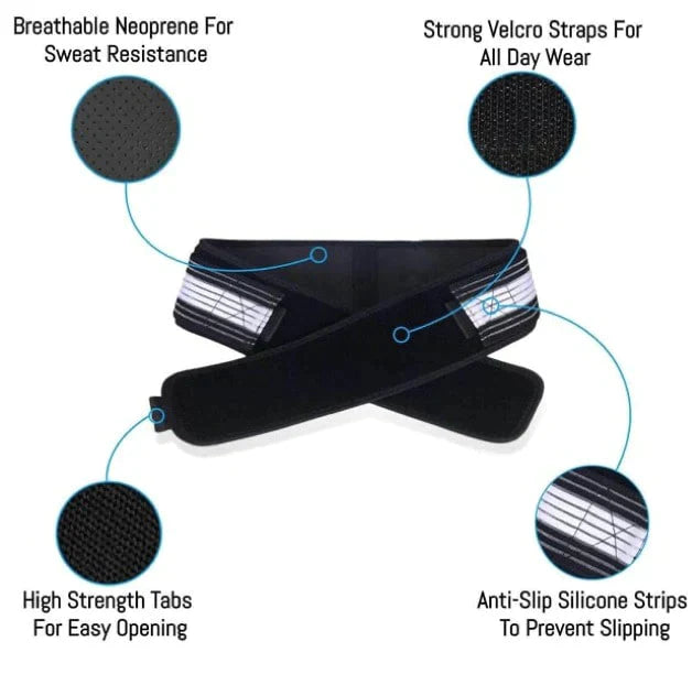 Relief Back - Innovatieve riem voor rustgevende ontspanning in de rug