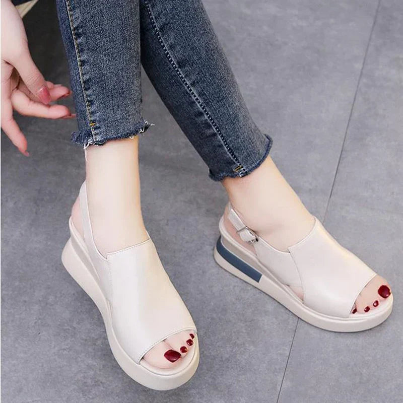 Daisy™ - Modieuze Orthopedische Sandalen Met Hoge Hakken