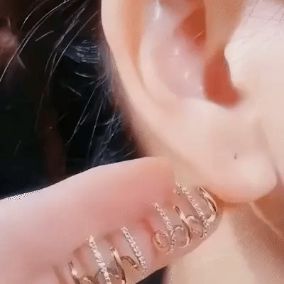 Shiny Belle™ 4-in-1 oorbel
