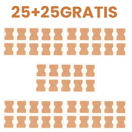 EasyPlaster™ | Corrigerende pleisters voor mooie en gezonde nagels | 25 + 25 Gratis
