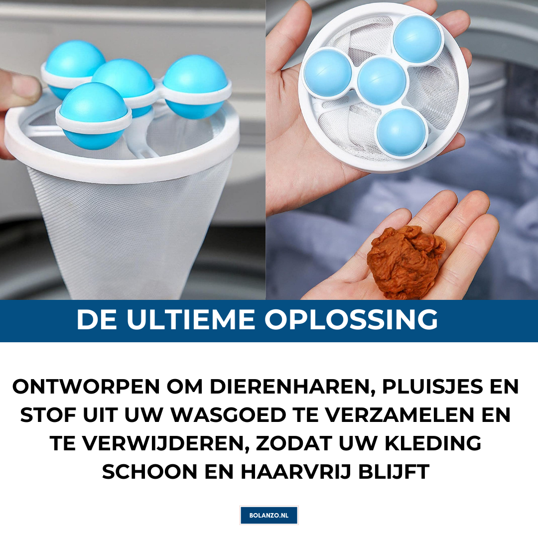CleanWash™️ Wasmachine haarfilter maaszak
