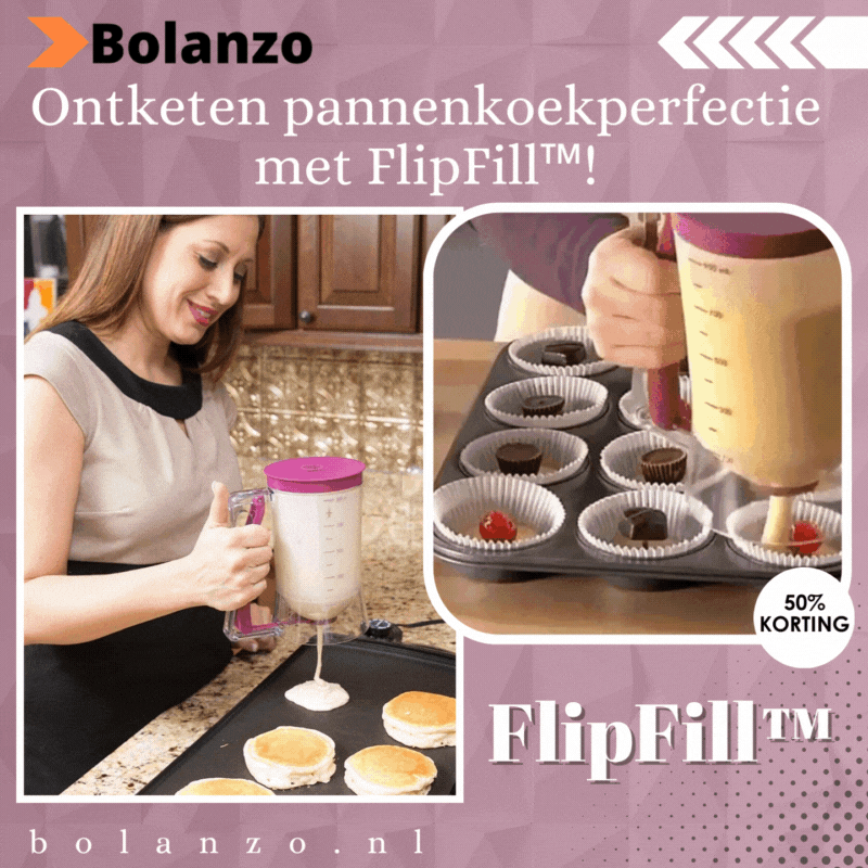 FlipFill™ - Pannenkoekbatterijverdeler