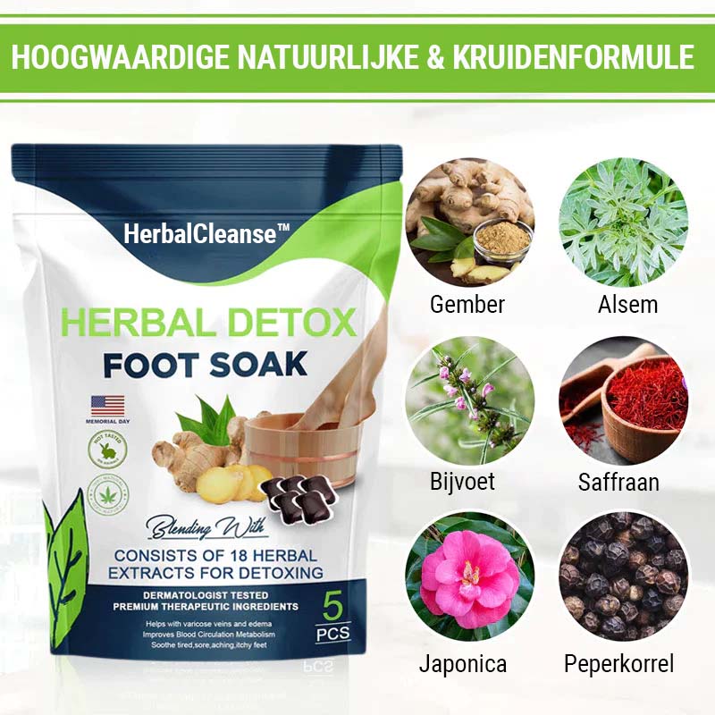 HerbalCleanse™ PRO Herbal Detox Foot Soak Beads