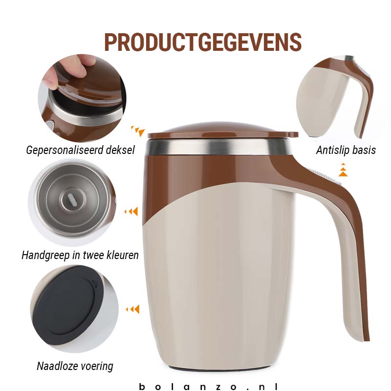 EasyStir™ - Met gemak een warme kop van je favoriete drinken