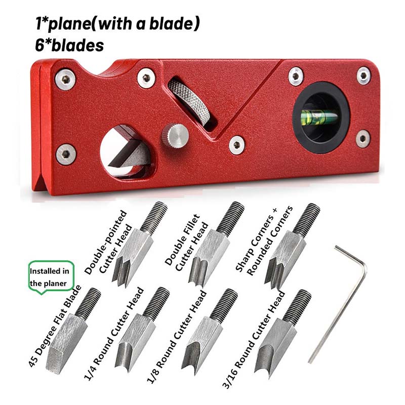 EdgerRuler | Houtwerk tool voor glad en afgerond hout