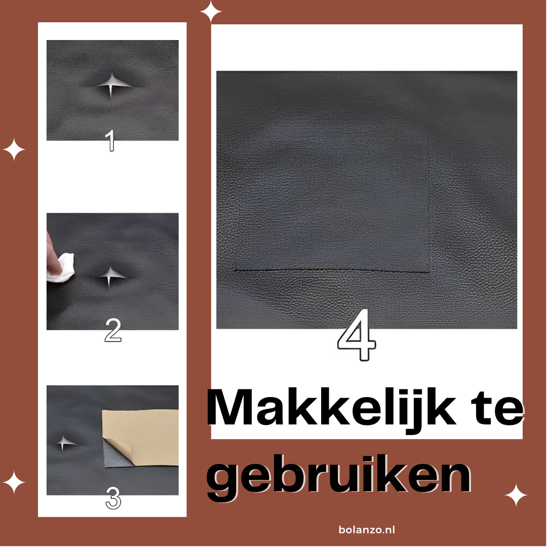 Leder fix™ Leder reparatie patch (137x50cm)