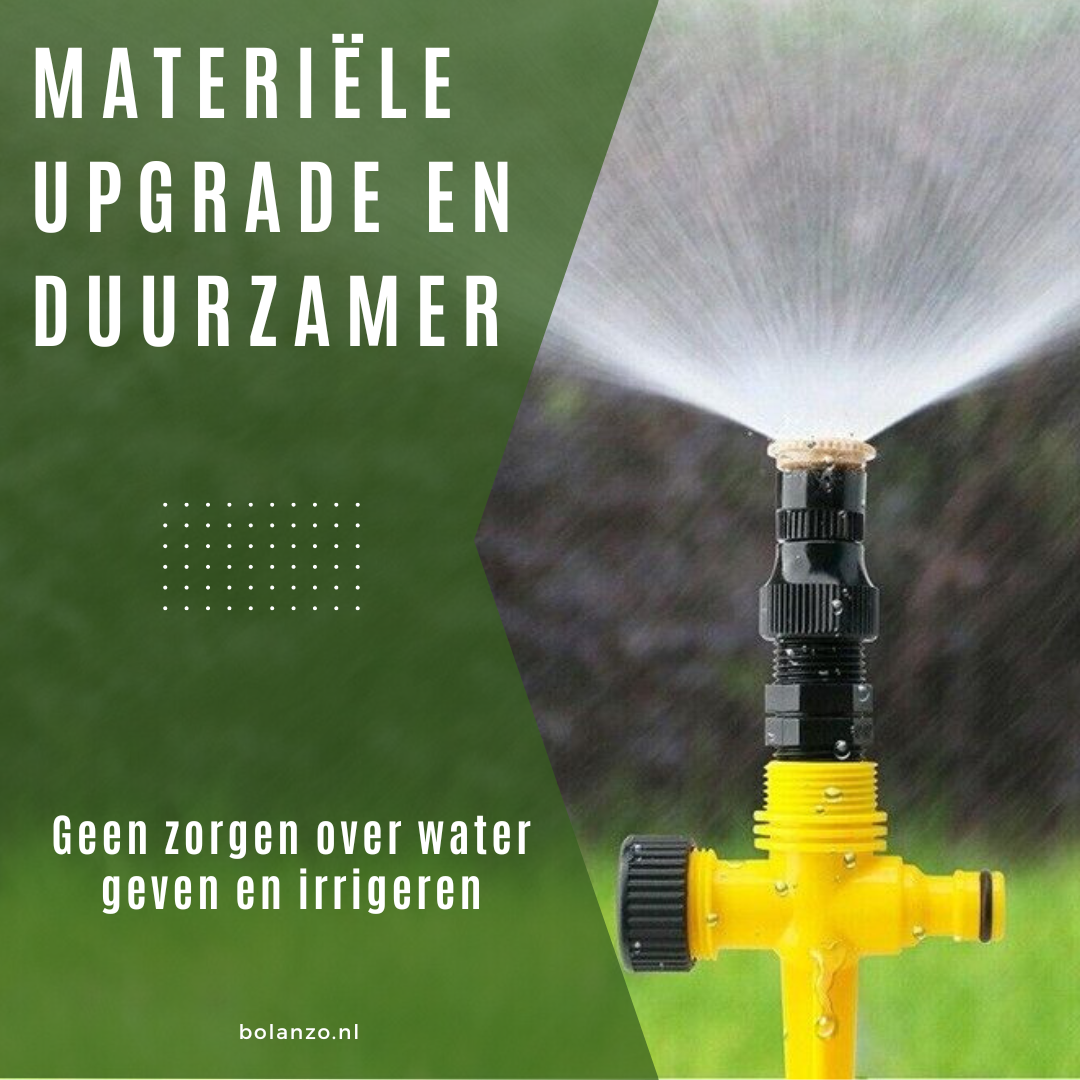 RotationSprinkler | Sproei met gemak je tuin en houd het netjes