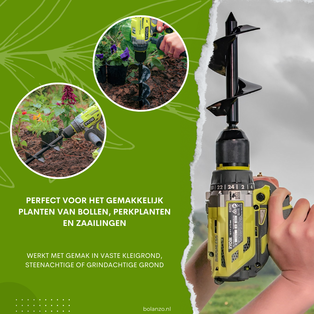DrillPlanter | Plant eenvoudig uw bloemen en bomen