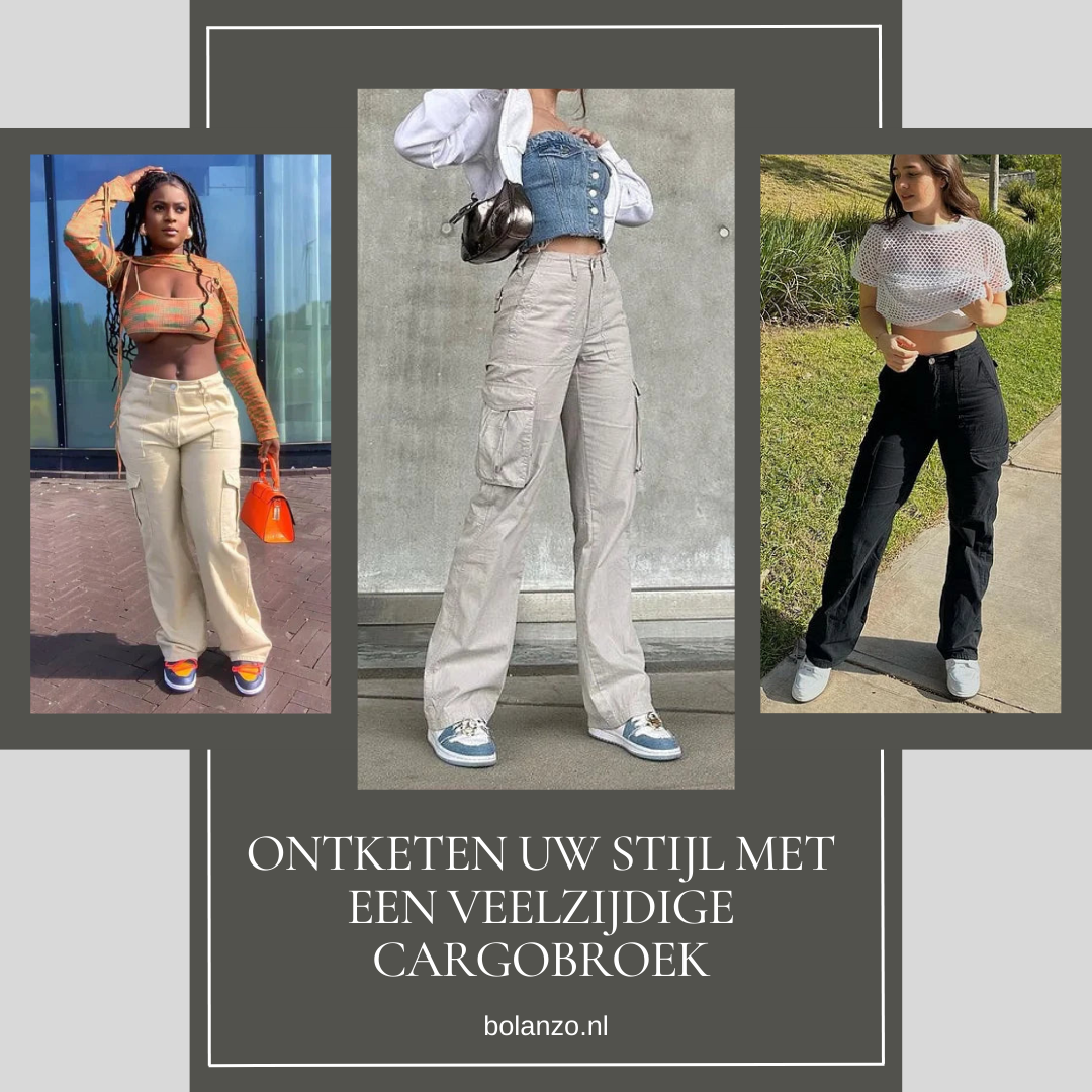Bella Amy | Trendy cargo broek (Gezien op tiktok)
