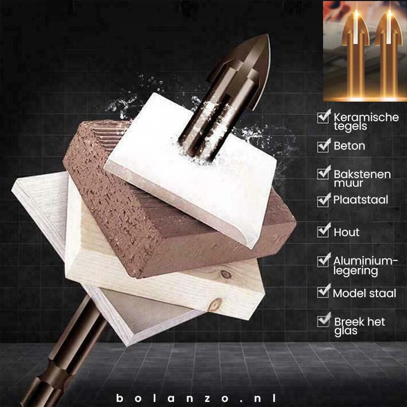 DrillUniversal | Universele Multi-Materiaal Boren