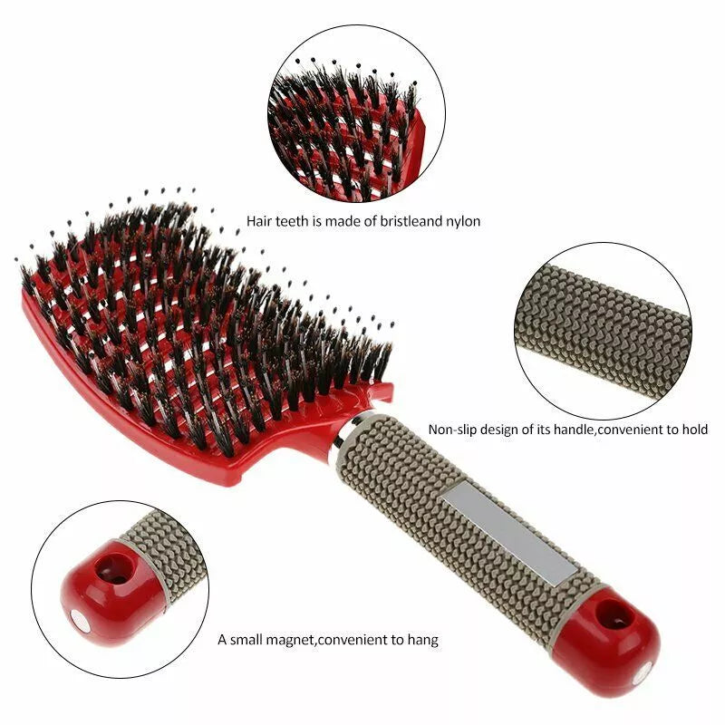 ONTWARRENDE NYLON HAARBORSTEL | 1+1 GRATIS