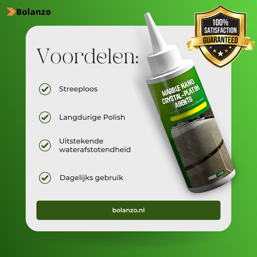 1+1 GRATIS |  Profi Sealant™ l Marmer- en Kristalcoating