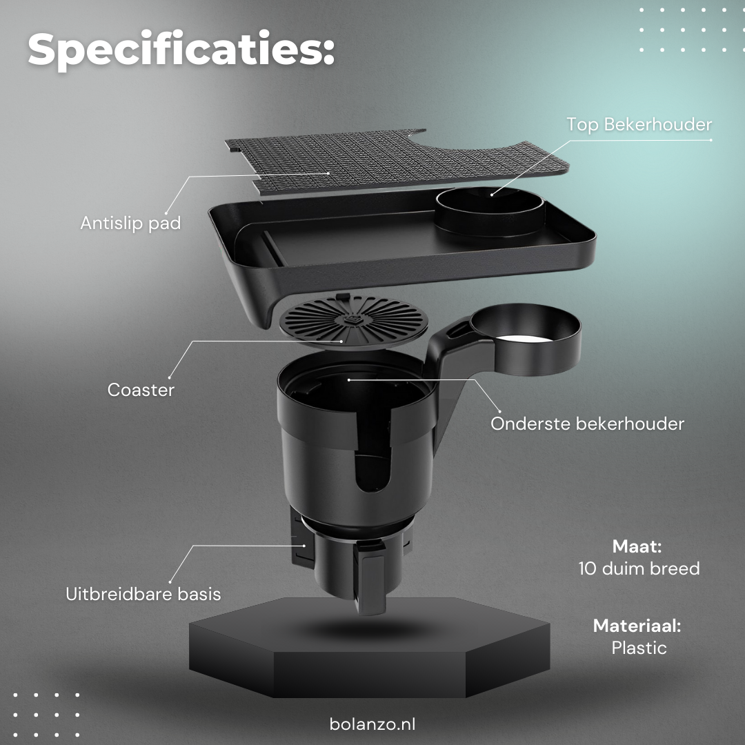 CupHolder | Uitbreiding bekerhouder voertuig