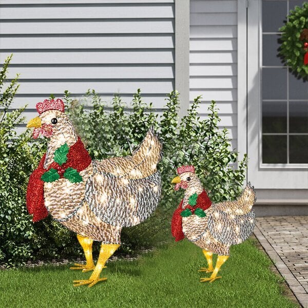 Light-Up Chicken | Geweldige tuin decoratie