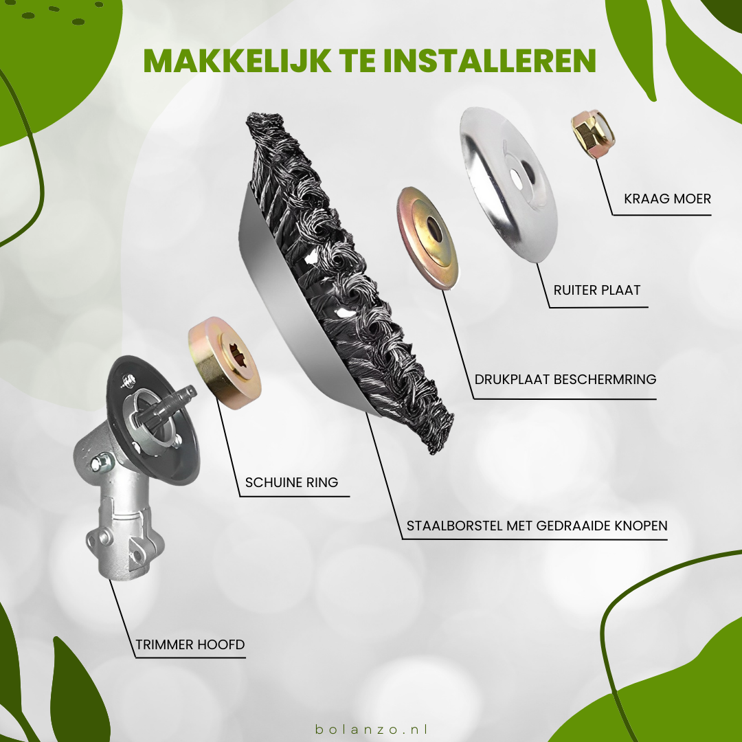 EasyTrimmer™ | Verwijder onkruid met gemak