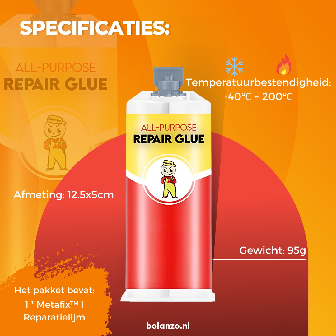 Metafix™️ I Reparatielijm