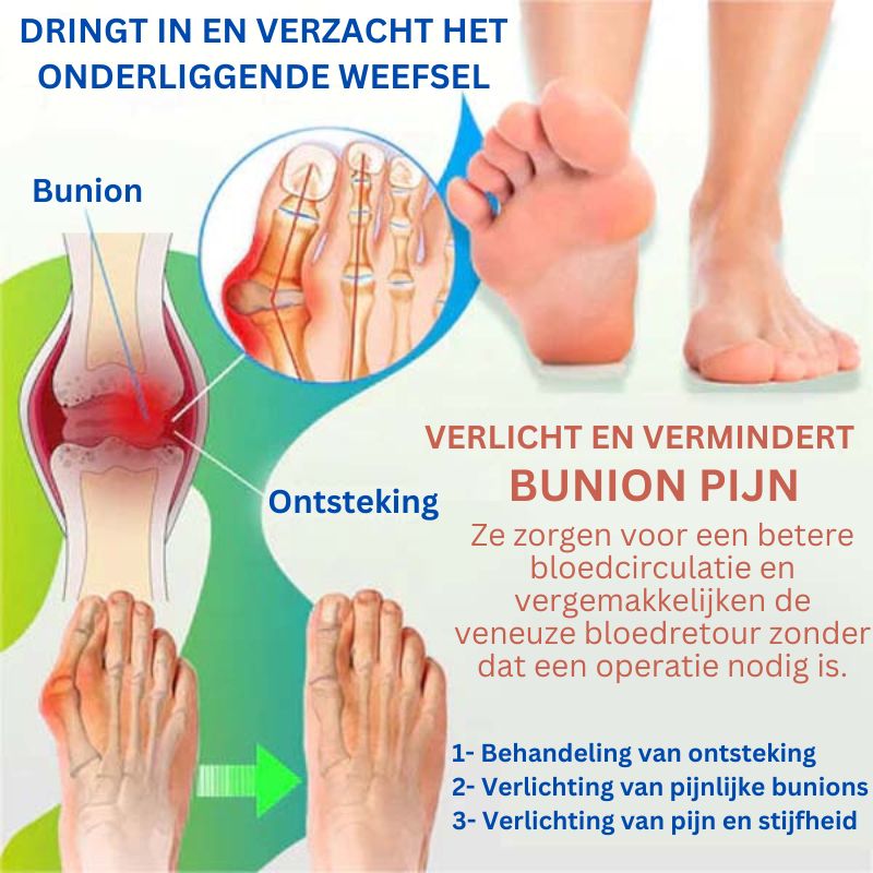 SoleSoothe™ Bunion Verlichtings Sokken
