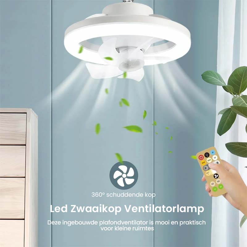FanLightning™ - 2 in 1 led ventilatorlamp