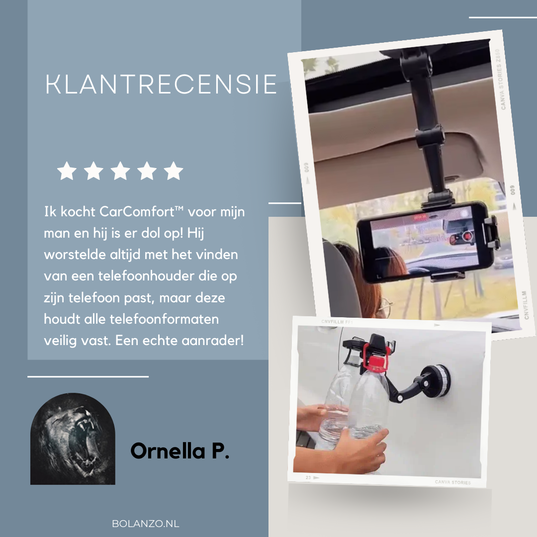 CarComfort™ - Sterke telefoonhouder