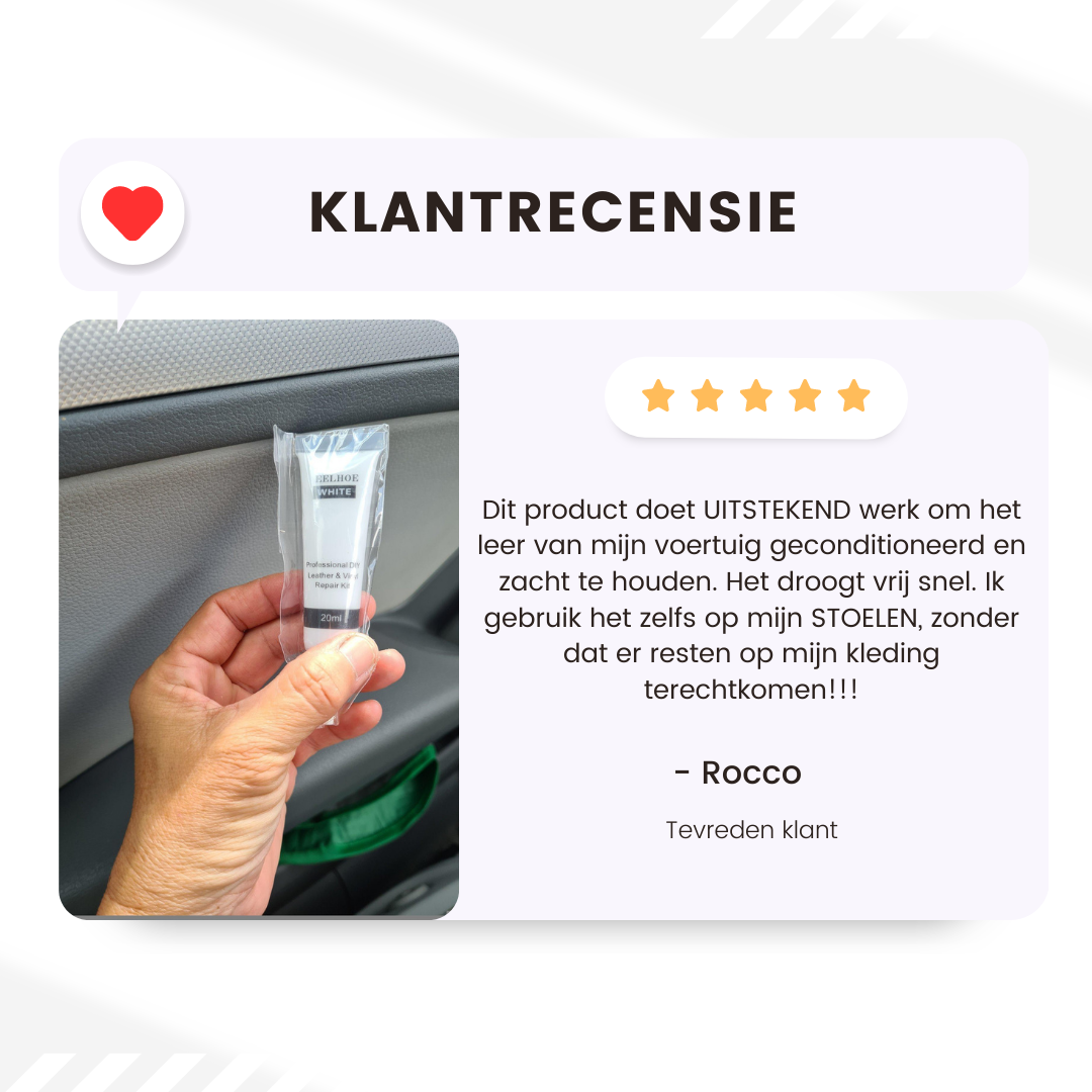 LeatherFix | Repair Gel om leer te herstellen