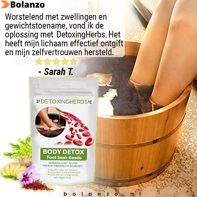 DetoxingHerbs™ Reinigende Voetzeepparels (10+10 Gratis)