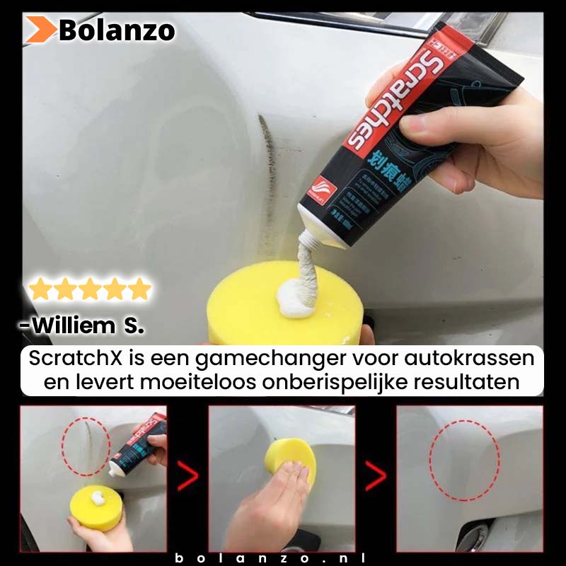 ScratchX™ - verwijdert alle krassen binnen enkele seconden (1+1 GRATIS)