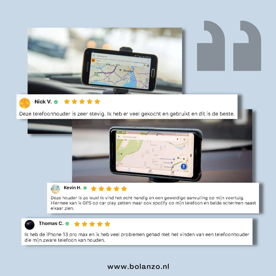 SmartMagnetic | Metalen opvouwbare autotelefoonhouder