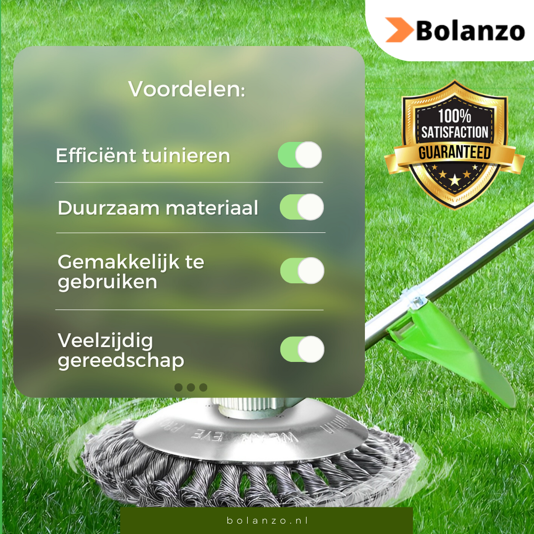 EasyTrimmer™ | Verwijder onkruid met gemak