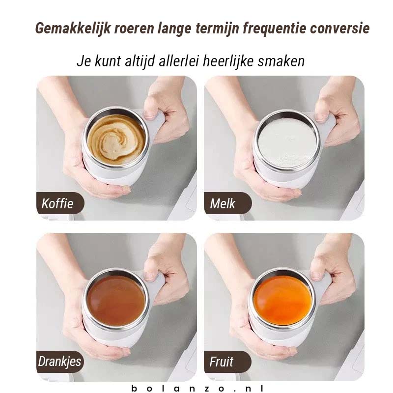 EasyStir™ - Met gemak een warme kop van je favoriete drinken