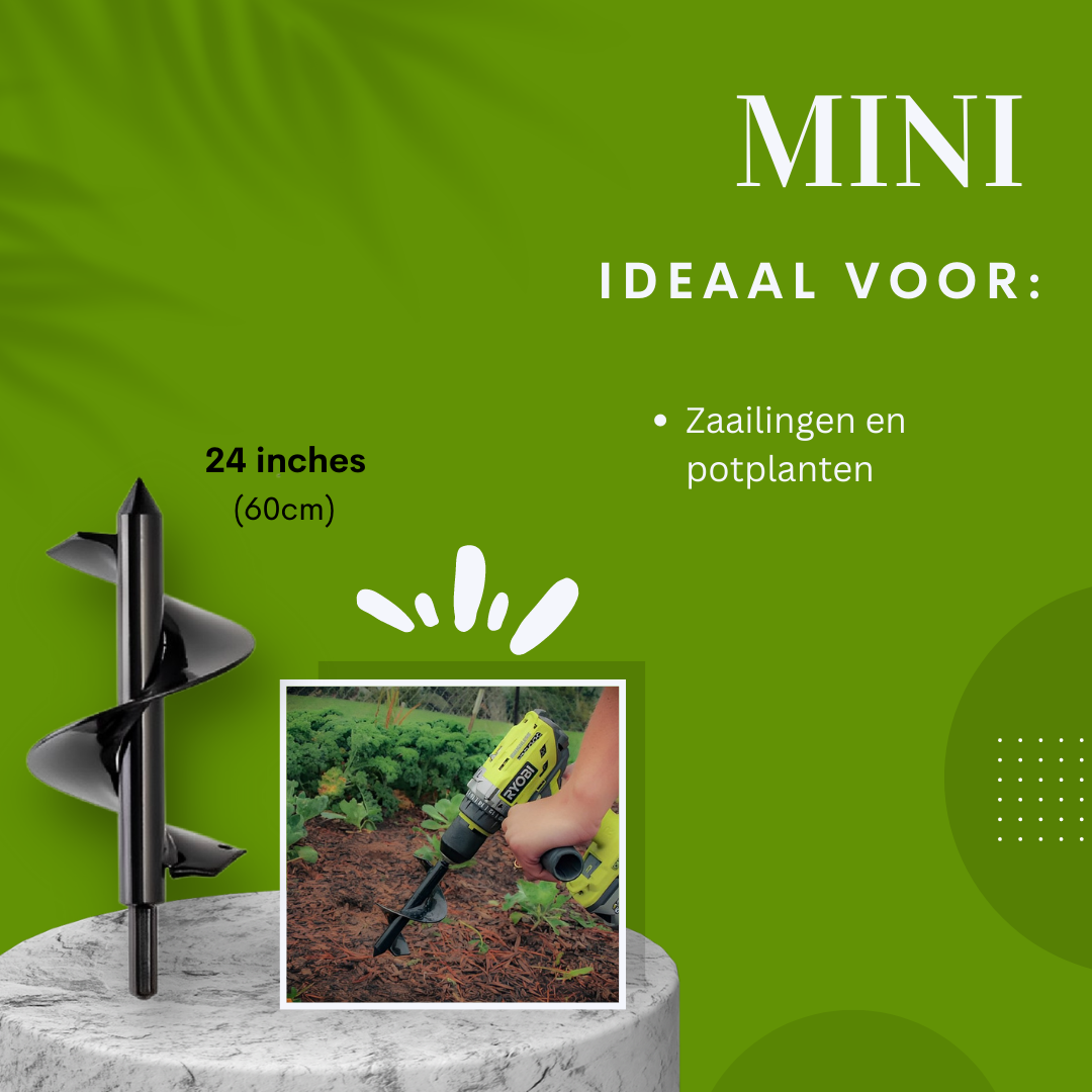 DrillPlanter | Plant eenvoudig uw bloemen en bomen