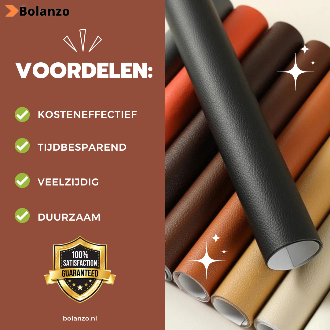 Leder fix™ Leder reparatie patch (137x50cm)