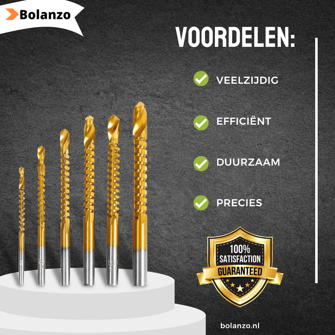 TitaniumPower | Titanium draaiboorset