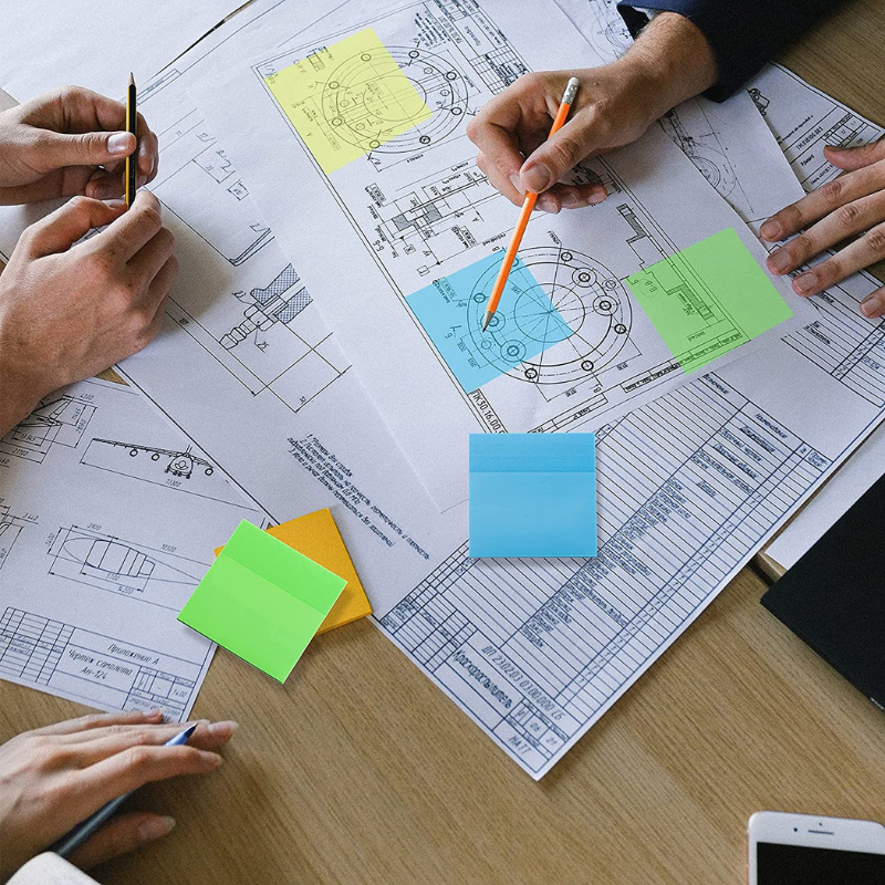 SmartNotes™ | Transparante plakbriefjes (200 + 200 GRATIS)